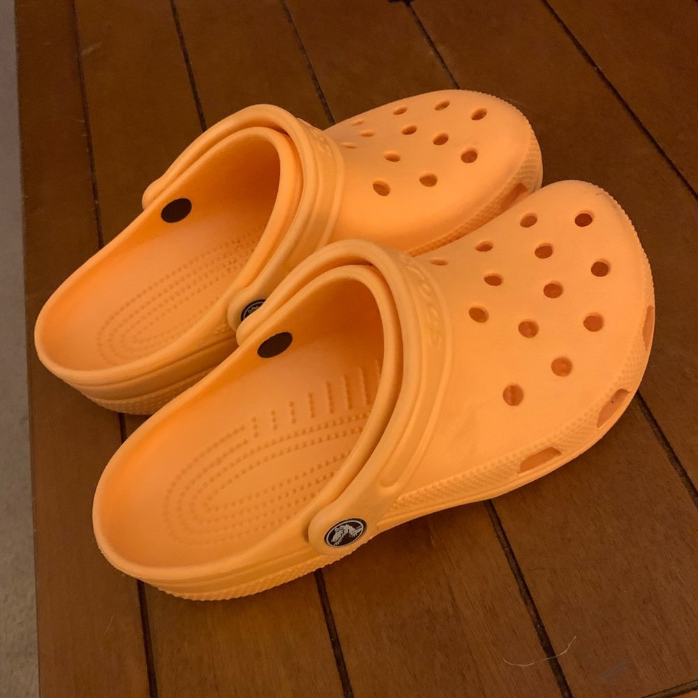 Light Orange Crocs